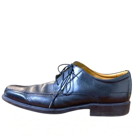 Rockport Men’s Dress Shoe  Black Leather 13W - Picture 1 of 9